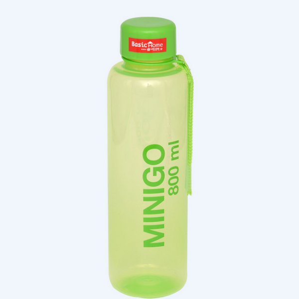 Botol Minum Plastik Basic Home BNN-7 Minigo Bottle 800 ml (1) Botol Minum Plastik Basic Home BNN-7 Minigo Bottle 800 ml, Ukuran Ø 73 x H 246 mm | Raja Plastik Indonesia