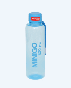 Botol Minum Plastik Basic Home BNN-7 Minigo Bottle 800 ml, Ukuran Ø 73 x H 246 mm | Raja Plastik Indonesia