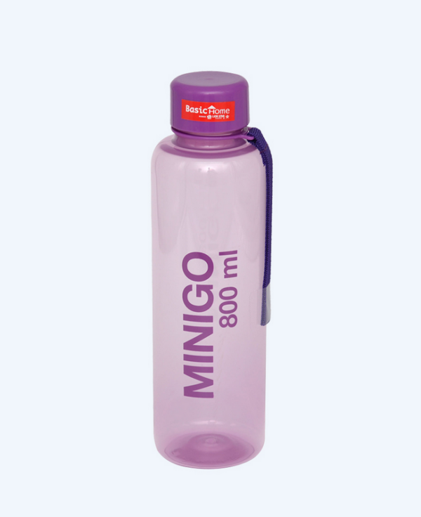 Botol Minum Plastik Basic Home BNN-7 Minigo Bottle 800 ml, Ukuran Ø 73 x H 246 mm | Raja Plastik Indonesia