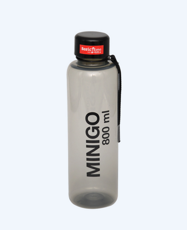 Botol Minum Plastik Basic Home BNN-7 Minigo Bottle 800 ml, Ukuran Ø 73 x H 246 mm | Raja Plastik Indonesia