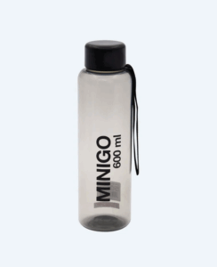 Botol Minum Plastik Basic Home NH-98 Minigo Bottle 600 ml, Ukuran Ø 65 x H 230 mm | Raja Plastik Indonesia