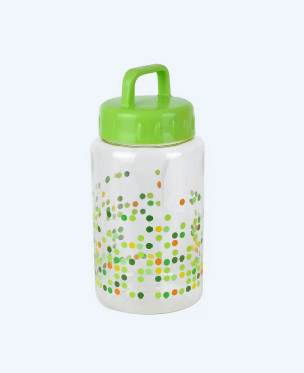 Botol Minum Plastik Basic Home PT-81 Sweety Mini Fancy Jar, Ukuran Ø 83 x H 180 mm | Raja Plastik Indonesia