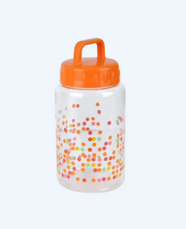 Botol Minum Plastik Basic Home PT-81 Sweety Mini Fancy Jar, Ukuran Ø 83 x H 180 mm | Raja Plastik Indonesia