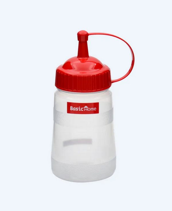 Botol Saus Kecap 300 ml Basic Home BTS-2 Rassa Sauce Keeper, Ukuran Ø 70 x H 160 mm | Raja Plastik Indonesia