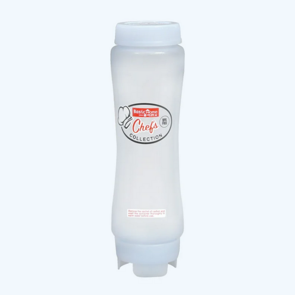 Botol Saus Kecap 450 ml Basic Home BTS-6 Soya Sauce Keeper, Ukuran Ø 64 x H 220 ml | Raja Plastik Indonesia