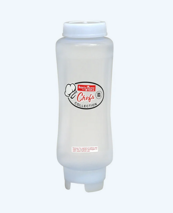 Botol Saus Kecap 650 ml Basic Home BTS-7 Soya Sauce Keeper, Ukuran Ø 75 x H 220 ml | Raja Plastik Indonesia