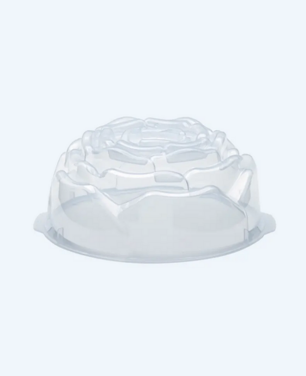 Cetakan Puding Plastik Basic Home BJM-1 Rose Jelly Mold Large, Ukuran Ø 257 x H 102 mm | Raja Plastik Indonesia