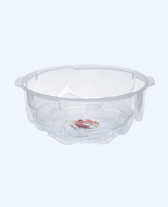 Cetakan Puding Plastik Basic Home BJM-1 Rose Jelly Mold Large, Ukuran Ø 257 x H 102 mm | Raja Plastik Indonesia