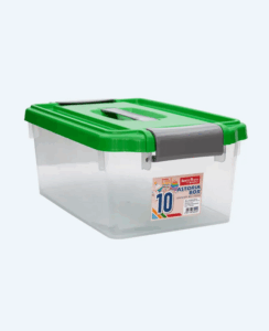 Container Box Plastik 10 Liter Basic Home BVC-4 Astoria Box 10, Ukuran 405 x 255 x 160 mm | Raja Plastik Indonesia