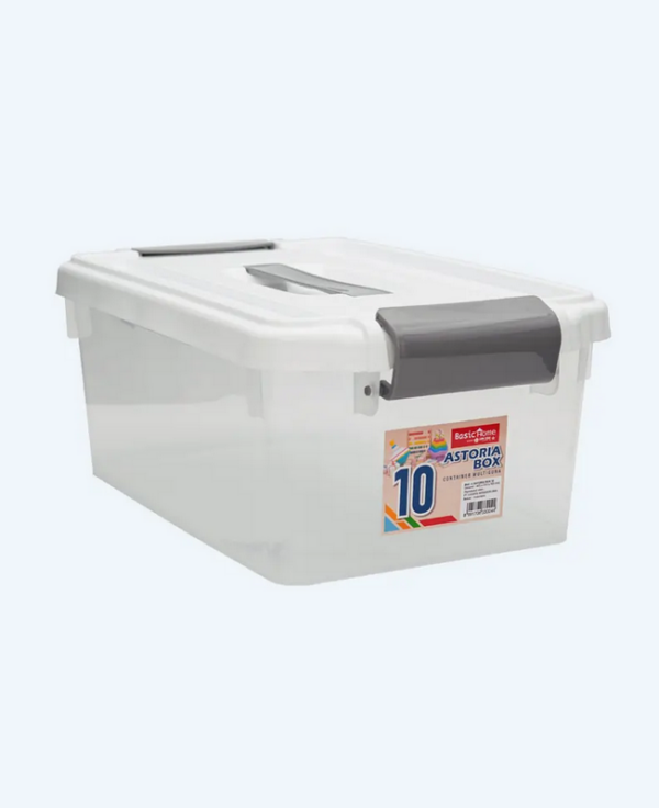 Container Box Plastik 10 Liter Basic Home BVC-4 Astoria Box 10, Ukuran 405 x 255 x 160 mm | Raja Plastik Indonesia