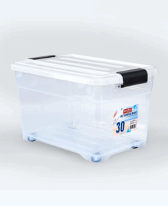 Container Box Plastik 30 Liter Basic Home BVC-1 Astoria Box 30, Ukuran 460 x305 x 276 mm | Raja Plastik Indonesia