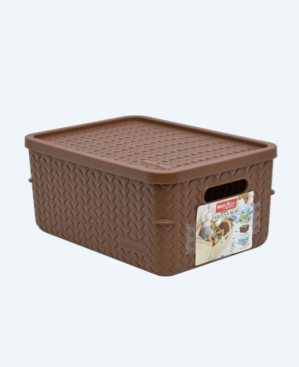 Container Box Plastik Jelato Basic Home BCA-2 Ariana Box Medium (3) Container Box Plastik Jelato Basic Home BCA-2 Ariana Box Medium, Ukuran 312 x 229 x H 146 mm | Raja Plastik Indonesia