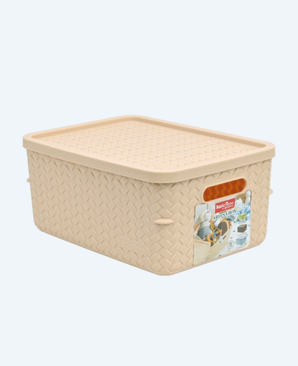 Container Box Plastik Jelato Basic Home BCA-2 Ariana Box Medium (4) Container Box Plastik Jelato Basic Home BCA-2 Ariana Box Medium, Ukuran 312 x 229 x H 146 mm | Raja Plastik Indonesia