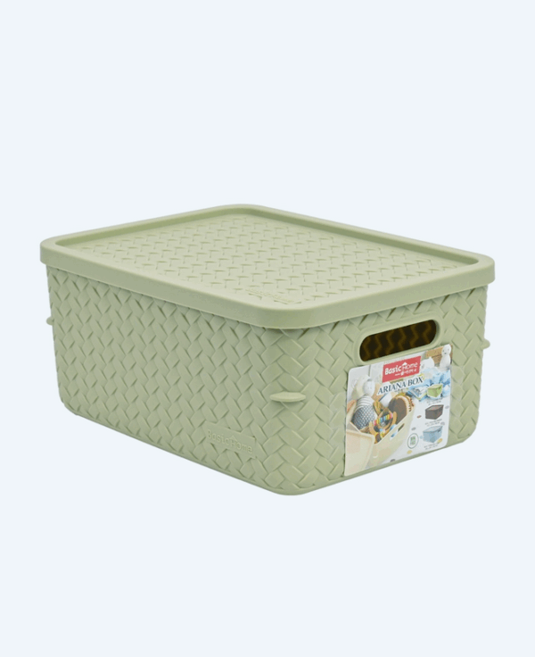 Container Box Plastik Jelato Basic Home BCA-3 Ariana Box Large (2) Container Box Plastik Jelato Basic Home BCA-3 Ariana Box Large, Ukuran 393 x 290 x H 180 mm | Raja Plastik Indonesia