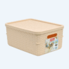 Container Box Plastik Jelato Basic Home BCA-3 Ariana Box Large (3) Container Box Plastik Jelato Basic Home BCA-3 Ariana Box Large, Ukuran 393 x 290 x H 180 mm | Raja Plastik Indonesia