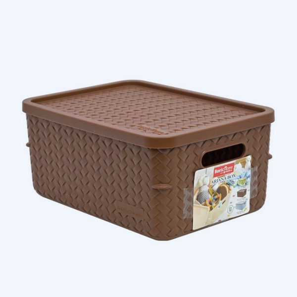 Container Box Plastik Jelato Basic Home BCA-3 Ariana Box Large, Ukuran 393 x 290 x H 180 mm | Raja Plastik Indonesia