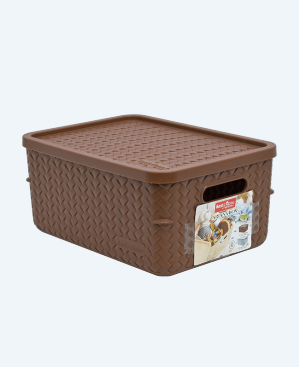 Container Box Plastik Jelato Basic Home BCA-3 Ariana Box Large (4) Container Box Plastik Jelato Basic Home BCA-3 Ariana Box Large, Ukuran 393 x 290 x H 180 mm | Raja Plastik Indonesia
