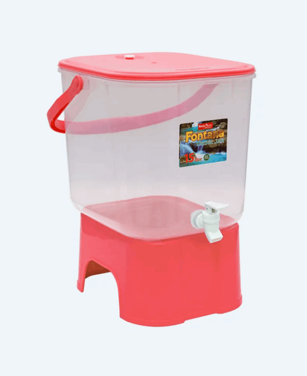 Dispenser Air Minum Plastik 15 Liter Basic Home BHD-2 Fontana Drink Jar 15 Ltr (2) Dispenser Air Minum Plastik 15 Liter Basic Home BHD-2 Fontana Drink Jar 15 Ltr Ukuran 325 x 283 x 390 mm | Raja Plastik Indonesia