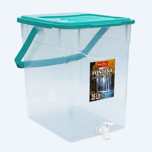 Dispenser Air Minum Plastik 35 Liter Basic Home BHD-3 Fontana Drink Jar 35 Ltr Ukuran 390 x 315 x 410 mm | Raja Plastik Indonesia