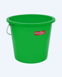 Ember Plastik 3 Galon Basic Home BPL-2 Ember 3 GL Polos, Ukuran Ø 310 x H 265 mm | Raja Plastik Indonesia