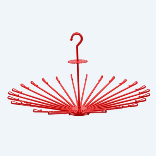 Gantungan Baju Putar Basic Home BFH-1 Mentari Folding Hanger 26 Stick (1) Gantungan Baju Putar Basic Home BFH-1 Mentari Folding Hanger 26 Stick, Ukuran Ø 810 x H 460 mm | Raja Plastik Indonesia