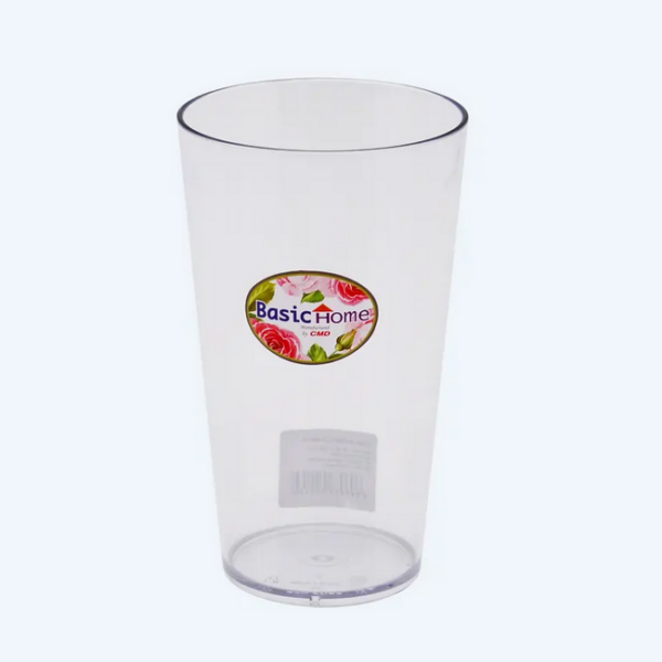 Gelas Plastik Bening Basic Home GL-52 Lemona Cup 500 ml, Ukuran Ø 84 x H 142 mm | Raja Plastik Indonesia