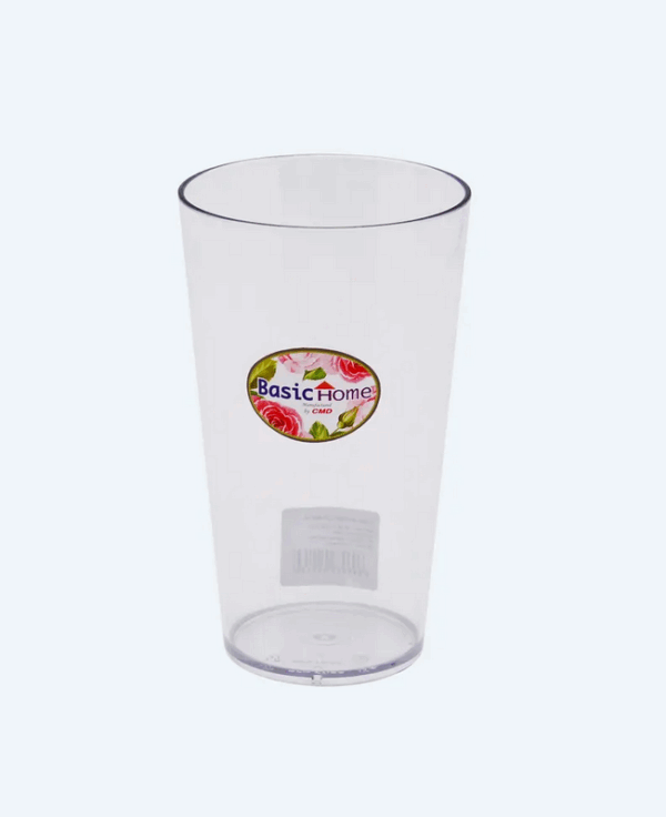 Gelas Plastik Bening Basic Home GL-52 Lemona Cup 500 ml, Ukuran Ø 84 x H 142 mm | Raja Plastik Indonesia
