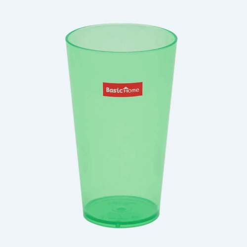 Gelas Plastik Bening Basic Home GL-52 Lemona Cup (Party Series), Ukuran Ø 84 x H 142 mm | Raja Plastik Indonesia