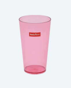 Gelas Plastik Basic Home GL-52 Lemona Cup (Party Series), Ukuran Ø 84 x H 142 mm | Raja Plastik Indonesia