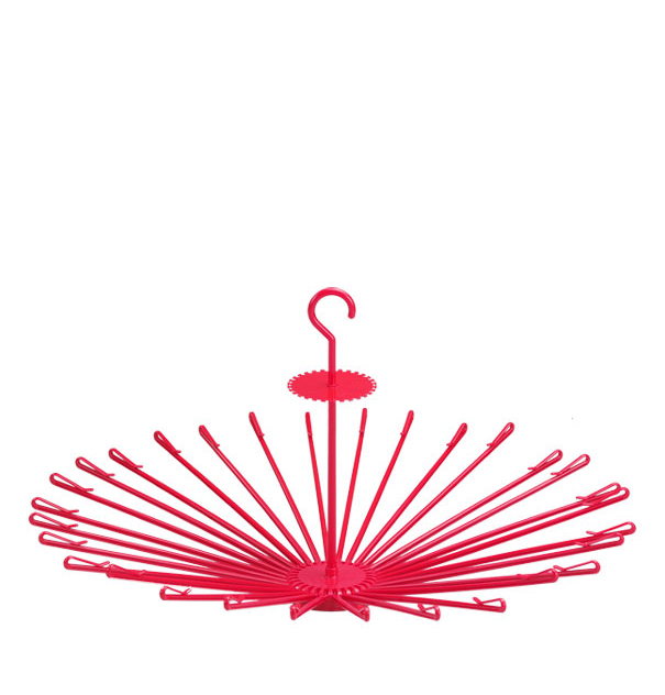 Jemuran Baju Lipat Plastik Lion Star GB-23 Folding Hanger 30 Sticks, Ukuran Ø 824 x H 430 mm | Raja Plastik Indonesia