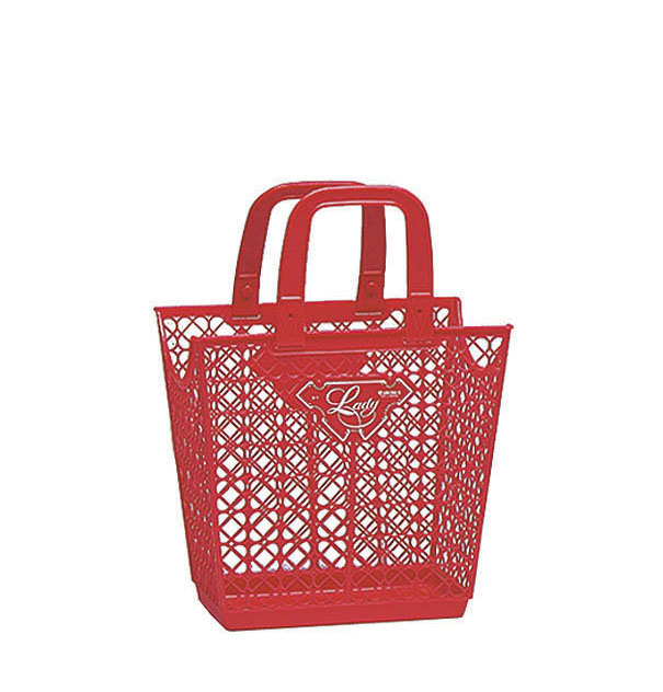 Keranjang Belanja Plastik Jinjing Lion Star B-1 Lady Shopping Basket. Ukuran 345 x 225 x H 480 mm | Raja Plastik Indonesia