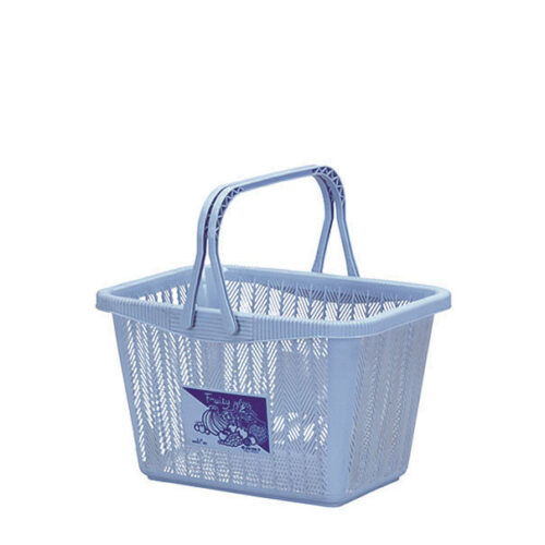 Keranjang Belanja Plastik Jinjing Lion Star B-14 Shopping Basket 403, Ukuran 370 x 300 x H 360 mm | Raja Plastik Indonesia