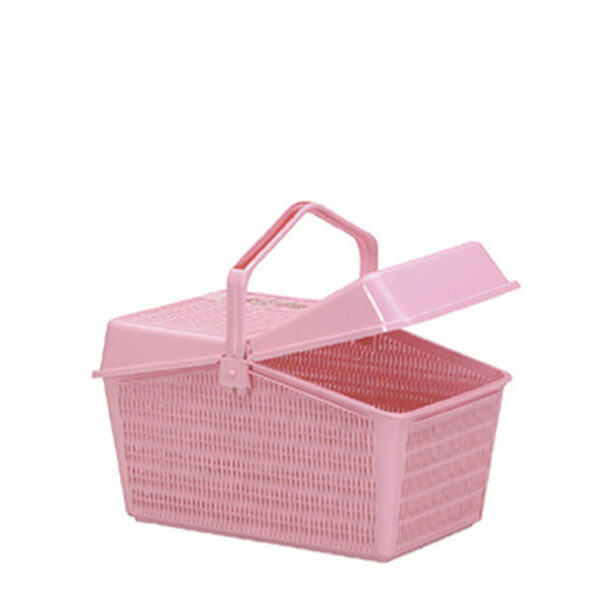 Keranjang Belanja Plastik Jinjing Lion Star B-4 Picnic Shopping Basket w Cover Keranjang Belanja Plastik Jinjing Lion Star B-4 Picnic Shopping Basket w/ Cover, Ukuran 380 x 220 x H 330 mm | Raja Plastik Indonesia