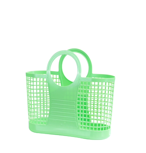 Keranjang Belanja Plastik Jinjing Pasar Lion Star B-17 Viola Shopping Basket, Ukuran 520 x 170 x H 430 mm | Raja Plastik Indonesia