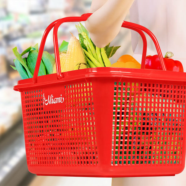Keranjang Belanja Plastik Minimarket Supermarket Lion Star B-16 Miami Shopping Basket