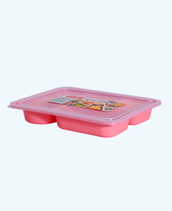 Kotak Makan Lunch Box Plastik Basic Home BMC-2 Horeka Bento Box P5C (2) Kotak Makan / Lunch Box Plastik Basic Home BMC-2 Horeka Bento Box P5C, Ukuran 283 x 223 x 42 mm | Raja Plastik Indonesia