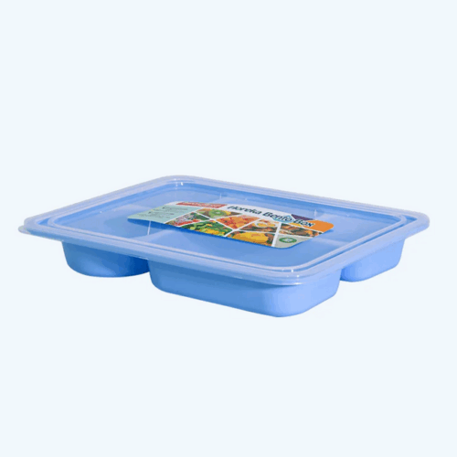 Kotak Makan / Lunch Box Plastik Basic Home BMC-2 Horeka Bento Box P5C, Ukuran 283 x 223 x 42 mm | Raja Plastik Indonesia