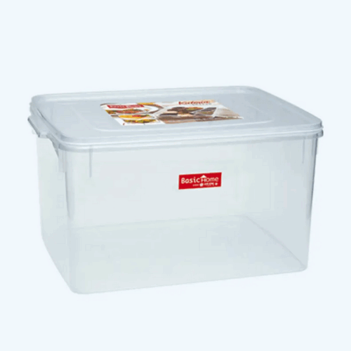 Kotak Plastik Makanan 16 Liter Basic Home BKP-3 Kateria Keeper 903, Ukuran 383 x 295 x 195 mm | Raja Plastik Indonesia
