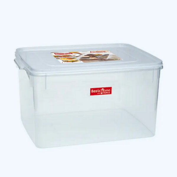 Kotak Plastik Makanan 16 Liter Basic Home BKP-3 Kateria Keeper 903, Ukuran 383 x 295 x 195 mm | Raja Plastik Indonesia