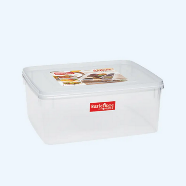 Kotak Plastik Makanan 8 Liter Basic Home BKP-5 Kateria Keeper 802 Kotak Plastik Makanan 8 Liter Basic Home BKP-5 Kateria Keeper 802, Ukuran 320 x 255 x 131 mm | Raja Plastik Indonesia