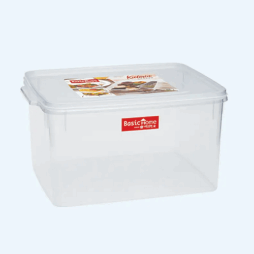 Kotak Plastik Makanan 8 Liter Basic Home BKP-9 Kateria Keeper 703, Ukuran 305 x 224 x 156 mm | Raja Plastik Indonesia