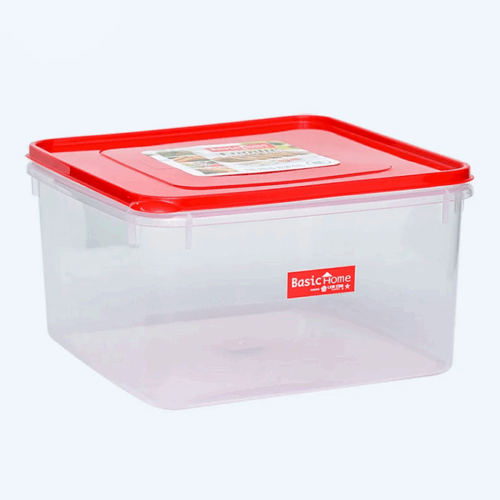 Kotak Plastik Makanan Basic Home BKP-11 Foodie Keeper 502, Ukuran 235 x 235 x 130 mm | Raja Plastik Indonesia