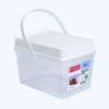 Kotak Roti Plastik Transparan Basic Home BJX-1 Bakery Box 4.5 Ltr, Ukuran 239 x 168 x 164 mm | Raja Plastik Indonesia