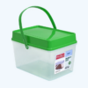 Kotak Roti Plastik Transparan Basic Home BJX-1 Bakery Box 4.5 Ltr, Ukuran 239 x 168 x 164 mm | Raja Plastik Indonesia