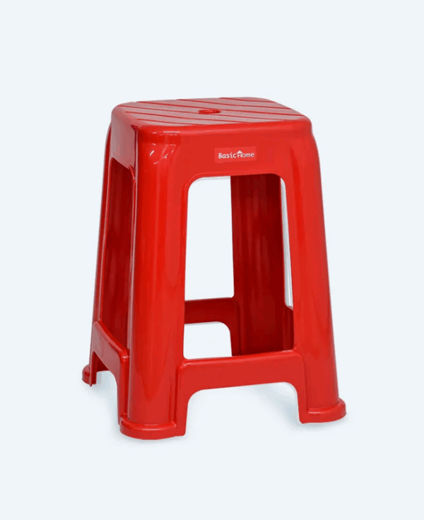 Kursi Bakso Plastik Basic Home BHG-1 Amana High Stool, Ukuran 360 x 360 x H 460 mm | Raja Plastik Indonesia