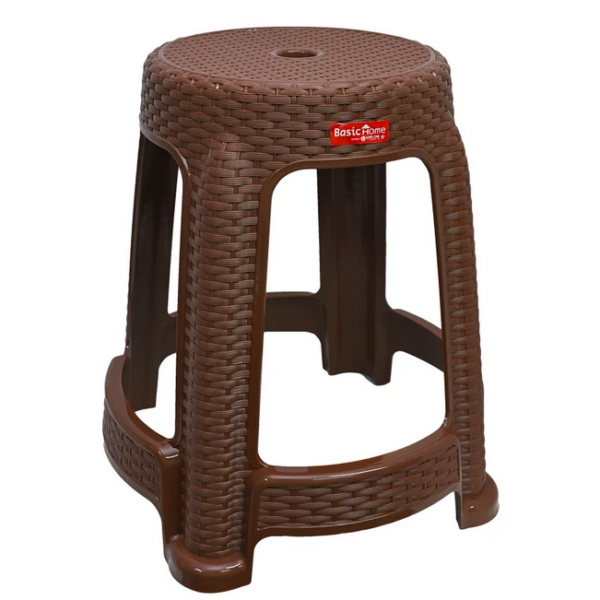 Kursi Bakso Plastik Basic Home BHG-5 Rotana High Stool, Ukuran 415 x 415 x 460 mm | Raja Plastik Indonesia