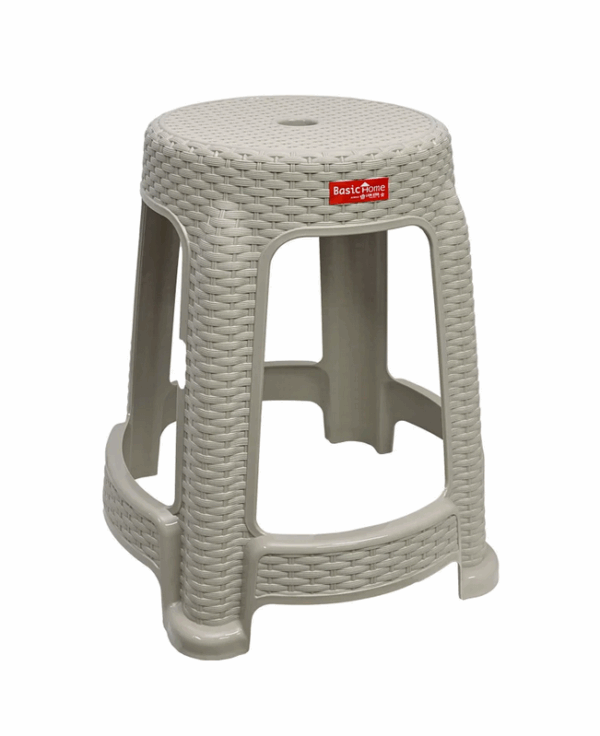 Kursi Bakso Plastik Basic Home BHG-5 Rotana High Stool, Ukuran 415 x 415 x 460 mm | Raja Plastik Indonesia
