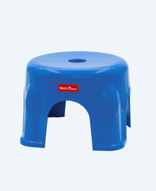 Kursi Plastik Pendek Bulat Basic Home BHG-3 Lana Round Stool, Ukuran Ø 300 x H 175 mm | Raja Plastik Indonesia