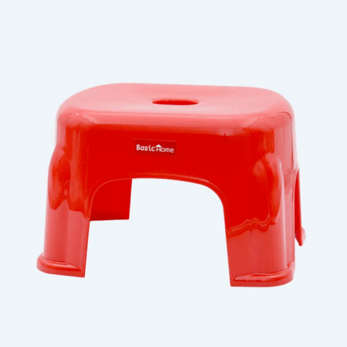Kursi Plastik Pendek Oval Basic Home BHG-2 Zuka Oval Stool, Ukuran 225 x 270 x 175 mm | Raja Plastik Indonesia