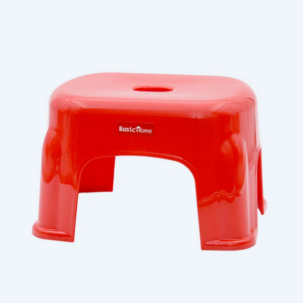 Kursi Plastik Pendek Oval Basic Home BHG-2 Zuka Oval Stool, Ukuran 225 x 270 x 175 mm | Raja Plastik Indonesia